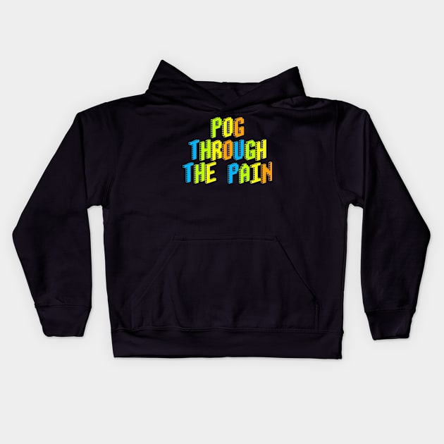 Pog Through The Pain Tommyinnit Kids Hoodie by MBNEWS